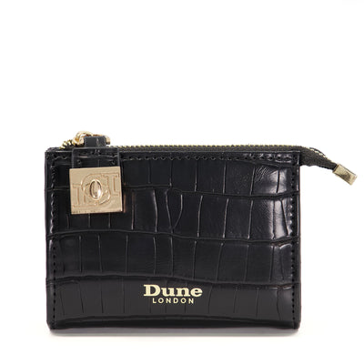 Dune London Dinks Sling Bag with Twisted Handle For Women (Black, OS)